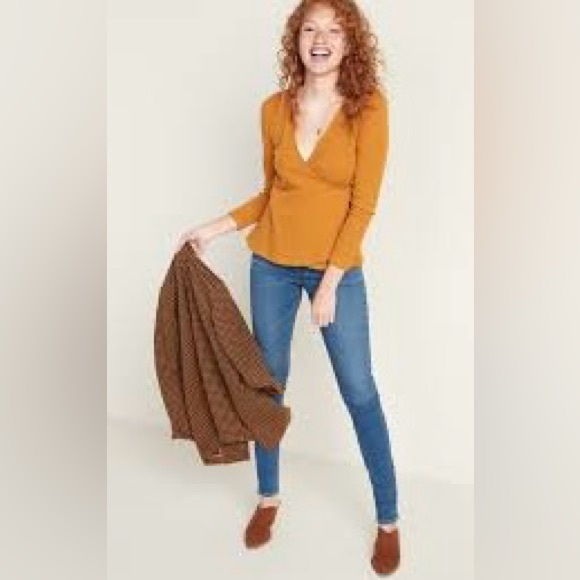 Old Navy ROCKSTAR Jeggings/Built-In-Warmer/size 6 - Picture 3 of 12